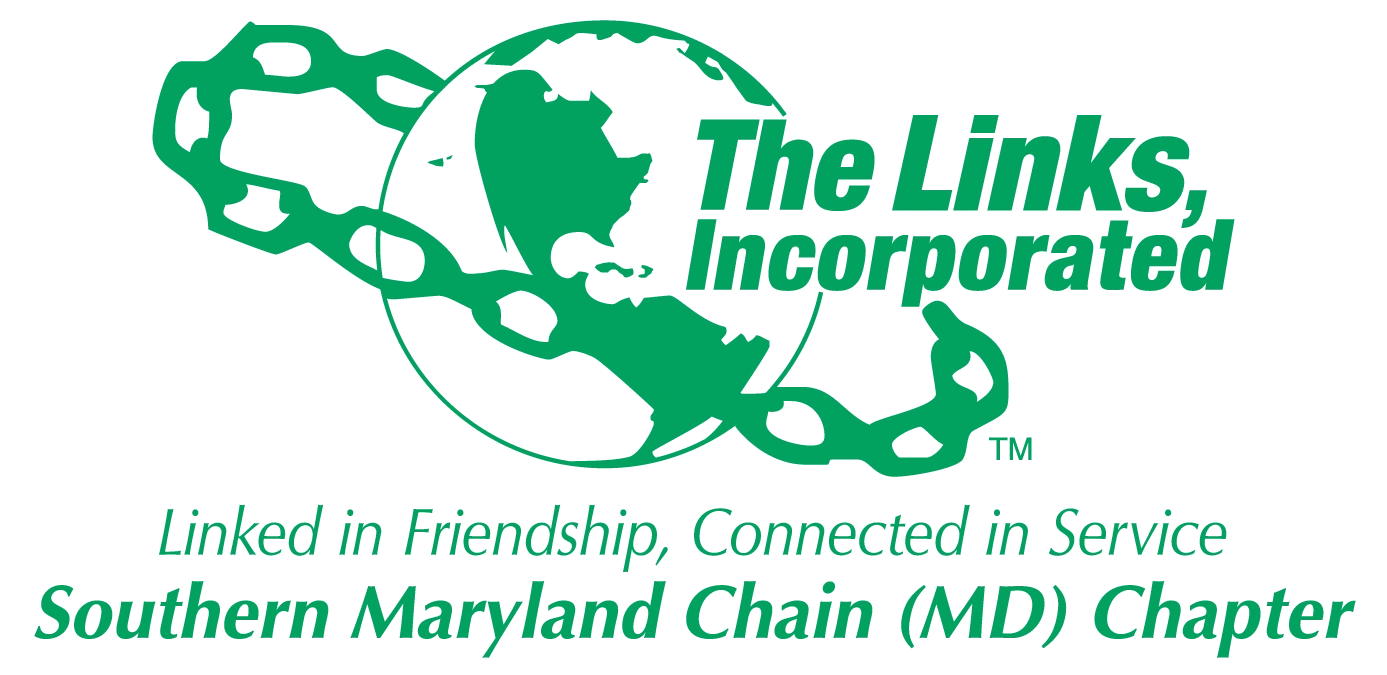 The Links, Incorporated – Southern Maryland Chain Chapter logo (green)